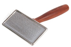Show Tech Slicker Brush Rosewood M - średnia szczotka pudlówka, wykonana z drewna palisandrowego