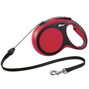 Flexi New Comfort linka M  8 m czerwona