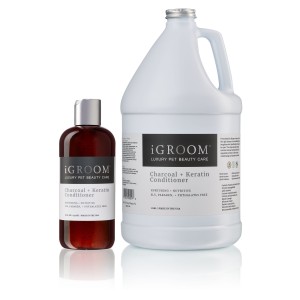 iGroom - Charcoal + Keratin Conditioner  odżywka z węglem bambusowym i keratyną ROZBIÓRKA OPAKOWANIE ZASTĘPCZE