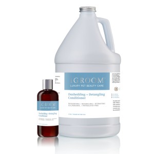 iGroom - Deshedding + Detangling Conditioner - odżywka ułatwiająca rozczesywanie i usuwanie podszerstka ROZBIÓRKA OPAKOWANIE ZASTĘPCZE