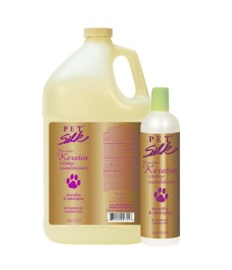 Pet Silk Brazylian Keratin Conditioner proesjonalna odżywka  nawilżająca i wygładzająca włos zawierająca keratynę Brazylijską i jedwab koncentrat 1 do 16 ROZBIÓRKA OPAKOWANIE ZASTĘPCZE