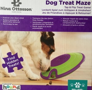 GRA NINA OTTOSSON DOG TREAT MAZE GREEN