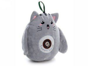 JK ANIMALS KOT PLUSZOWY 16CM WYDAJE DŻWIĘKI