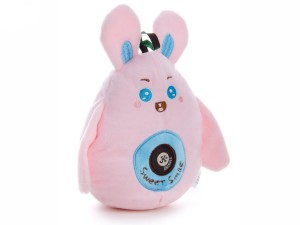 JK ANIMALS ZAJĄC  PLUSZOWY 16CM WYDAJE DŻWIĘKI