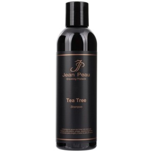Jean Peau Tea Tree Shampoo - hypoalergiczny szampon z olejkiem z drzewa herbacianego, kojący i dezynfekujący skórę zwierząt, koncentrat 1:4 - Pojemność: 200ml