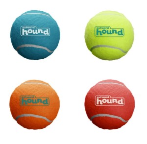 OUTWARD HOUND PIŁKI TENISOWE 4szt MIX 6,35cm M