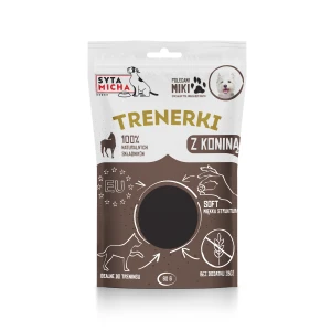 SYTA MICHA TRENERKI  Z KONINĄ 80G  100% NATURALNE WAŻNOŚĆ 26.04.26