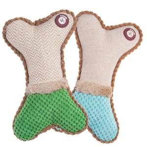 JK Animals Cotton Bone - pluszowa zabawka dla psa w kształcie kości 24cm