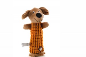 JK ANIMALS  PIESEK PLUSZOWY DŁUGI  28 CM WYDAJE DŹWIĘKI