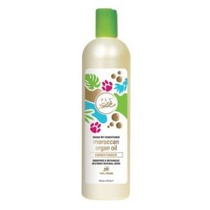 Pet Silk Vegan Moroccan Argan Oil Conditioner - wygładzająca odżywka do sierści z olejkiem arganowym, koncentrat 1:16 ROZBIÓRKA OPAKOWANIE ZASTĘPCZE