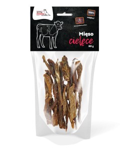 SYTA MICHA Suszone mięso cielęce dla psa 80g
