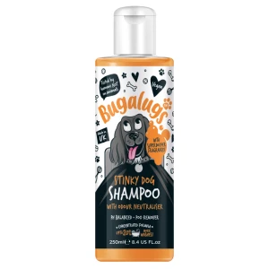 Bugalugs Stinky Dog Shampoo - szampon dla psa, usuwający nieprzyjemne zapachy, Koncentrat 1:10  250ML