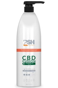 PSH Pro CBD Fushion Shampoo 1L - szampon dla psów i kotów z problemem wypadającej sierści, koncentrat 1:4