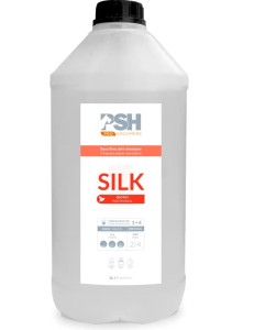 PSH Pro Silk Shampoo - szampon z biotyną i jedwabiem dla psów z długim włosem i wrażliwą skórą, koncentrat 1: 4  ROZBIÓRKA OPAKOWANIE ZASTĘPCZE