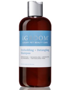 iGroom - Deshedding + Detangling Shampoo - szampon ułatwiający rozczesywanie i usuwanie podszerstka, 473 ml