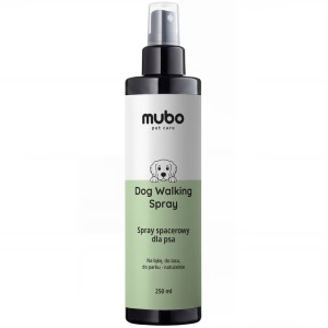 Mubo Dog Walking Spray 250ml - spray spacerowy dla psa, z naturalnymi olejkami eterycznymi