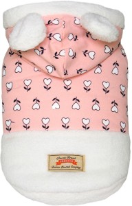 UBRANKO Dobaz śliczna kurteczka króliczek, różowa XL