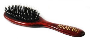 Maxi Pin - mała, owalna szczotka z naturalnego włosia i nylonu